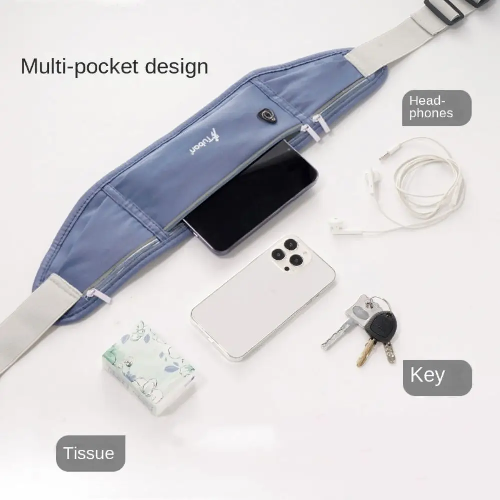 Casual Running Waist Bag Lightweight Belt Waist Pack Sports Belt Pouch Gym Bags Waterproof Mobile Phone Bag Women