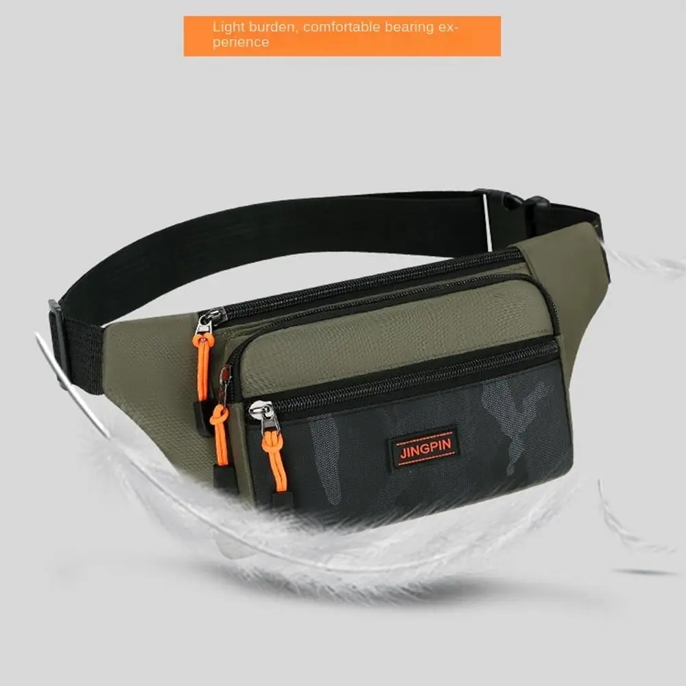 Men Waist Bag Sports Waist Bags Fitness Anti-theft Mobile Phone Waist Pack Chest Bag Close Fitting Waist Bags Outdoor Run Bag