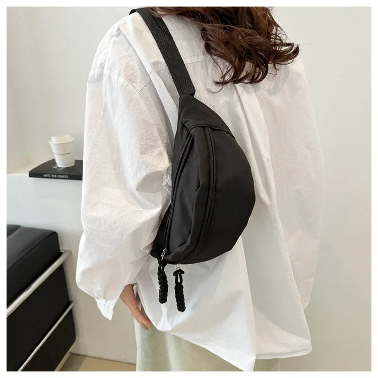 Canvas Running Waist Casual Fanny Packs Sport Chest Bag Banana bag for Women Sling Crossbody Waist Pack Half Moon Belt Bag Canvas Running Waist Casual Fanny Packs Sport Chest Bag Banana bag for Women Sling Crossbody Waist Pack Half Moon Belt Bag