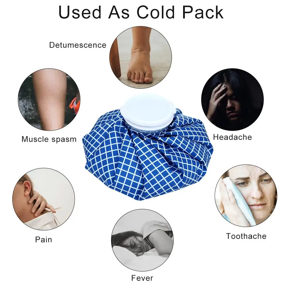 New Ice Pack Reusable Cooler Bag Breathable Material Hot Cold Therapy Pain Relief for Knee Head Leg Injury Care Accessoroes