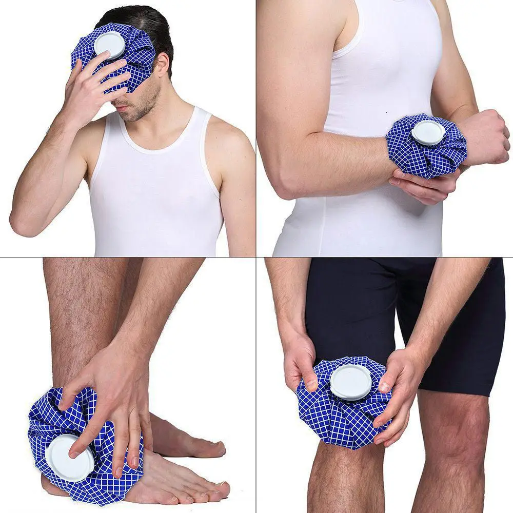New Ice Pack Reusable Cooler Bag Breathable Material Hot Cold Therapy Pain Relief for Knee Head Leg Injury Care Accessoroes