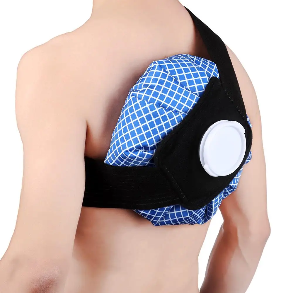 New Ice Pack Reusable Cooler Bag Breathable Material Hot Cold Therapy Pain Relief for Knee Head Leg Injury Care Accessoroes