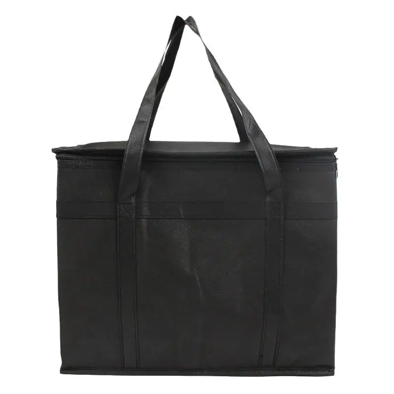 Insulated Cooler Bag Leak-Proof Solid Color Bags Large Capacity Thermal Tote For Camping/Picnic/Grocery With Reinforced Zipper