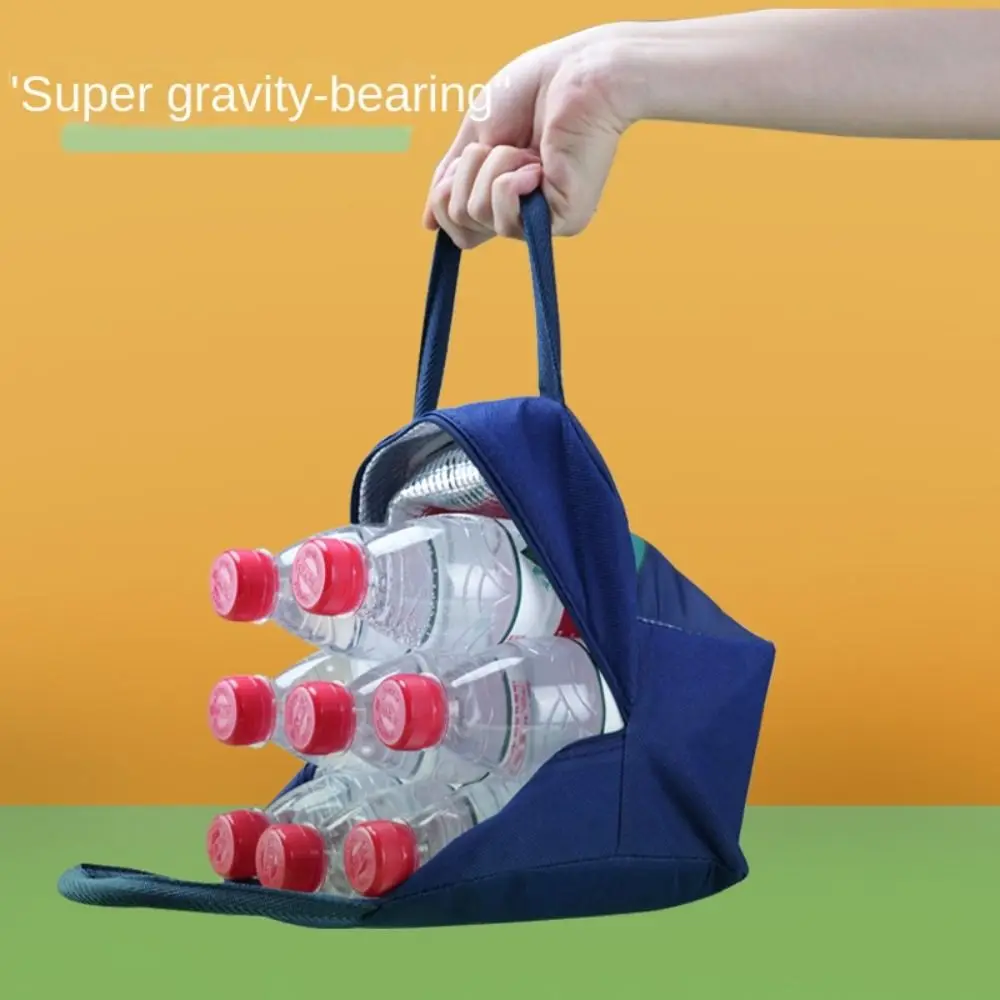 Non-woven Fabric Cartoon Lunch Bag Thermal Bag Lunch Box Accessories Tote Food Small Cooler Bag Portable