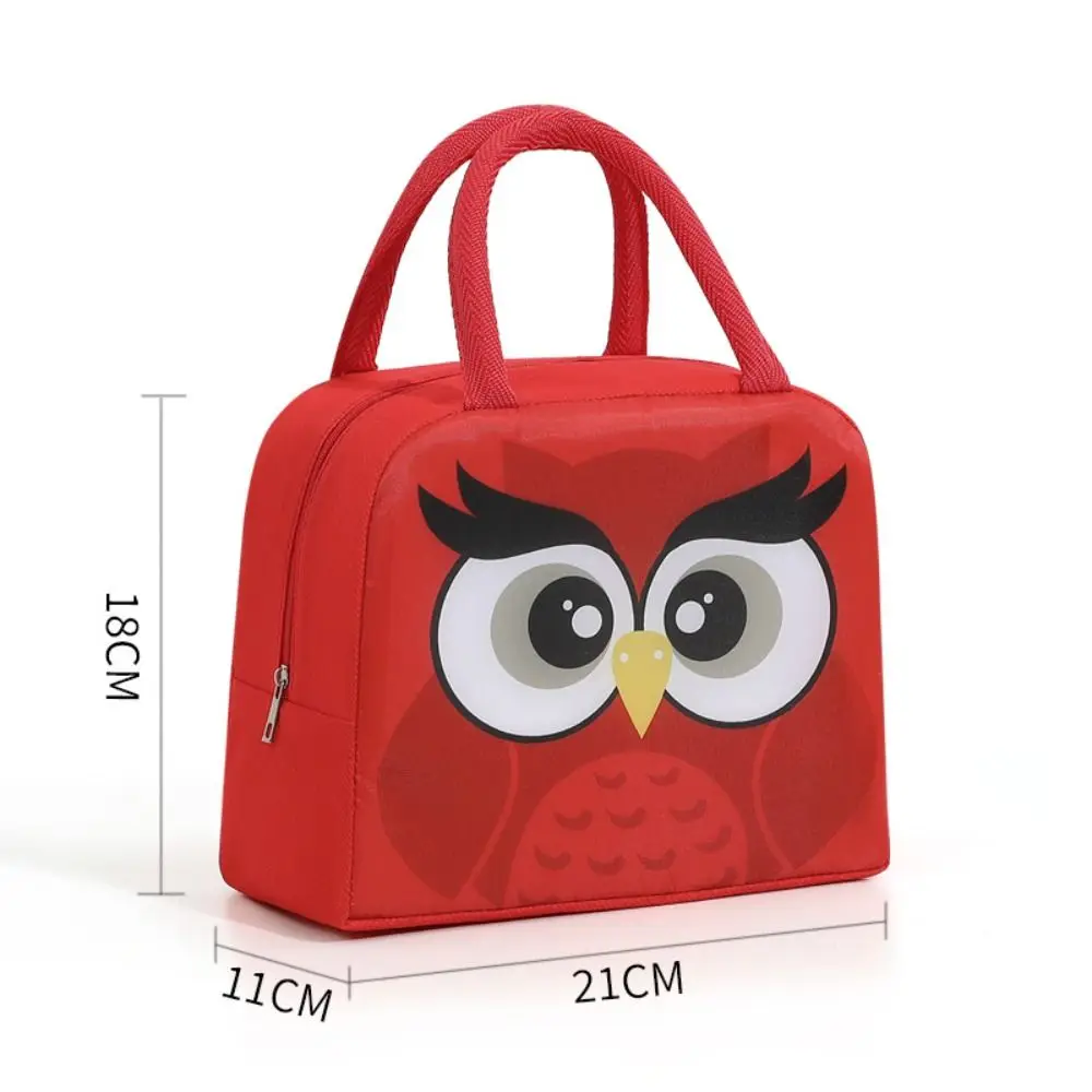 Non-woven Fabric Cartoon Lunch Bag Thermal Bag Lunch Box Accessories Tote Food Small Cooler Bag Portable