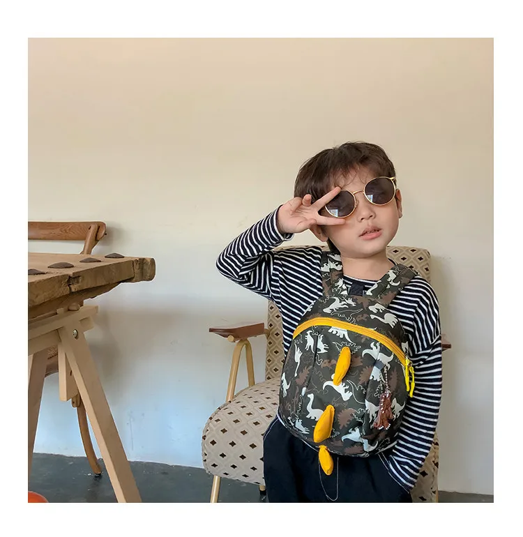 Cute Dinosaur Baby Safety Harness Backpack Toddler Anti-lost Bag Children comfortable Schoolbag toddler anti lost wrist link