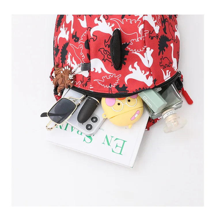 Cute Dinosaur Baby Safety Harness Backpack Toddler Anti-lost Bag Children comfortable Schoolbag toddler anti lost wrist link