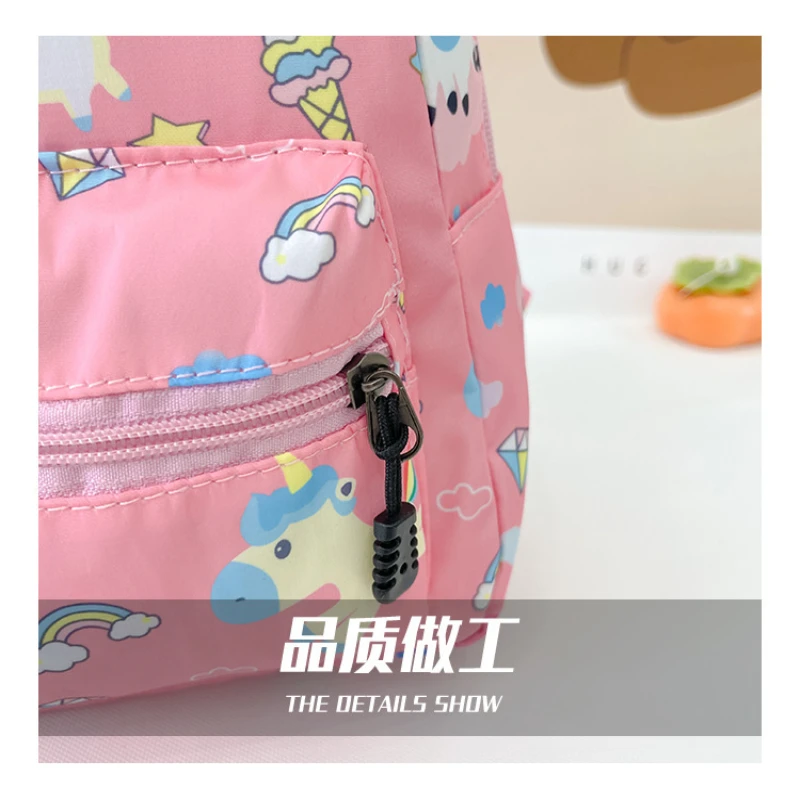 Children's SchoolBags Kids Cartoon Dinosaur Backpacks Trendy Waterproof Kindergarten Primary School Student Bookbag Boys Girls