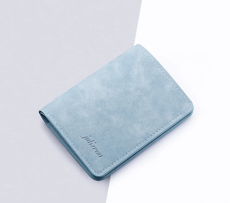 Men/Women Fashion Wallet ID/credit Card Holder Wallet for Men Multi-Card BagHolder Two Fold Small Wallet Black/gray Coin Purse