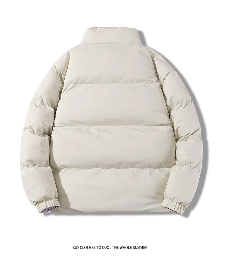 Double-sided Fashion Jackets Men's Winter Casual Camouflage Thickened Warm Parka plus size Windproof Bread Filled Cotton Jacket