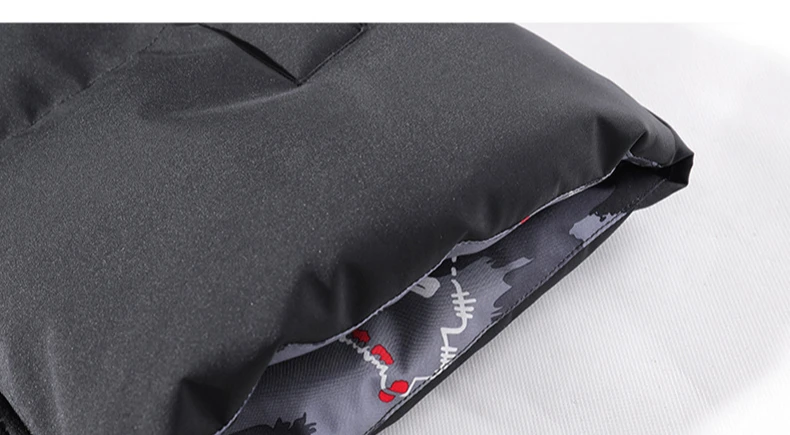 Double-sided Fashion Jackets Men's Winter Casual Camouflage Thickened Warm Parka plus size Windproof Bread Filled Cotton Jacket