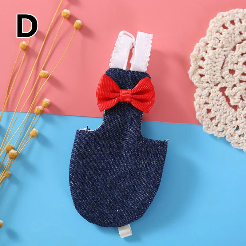 Bird Parrot Diaper with Bowtie Cute Flight Suit Nappy Clothes for Green Cheek Conure Parakeet Pigeons Medium Large Pet Bird