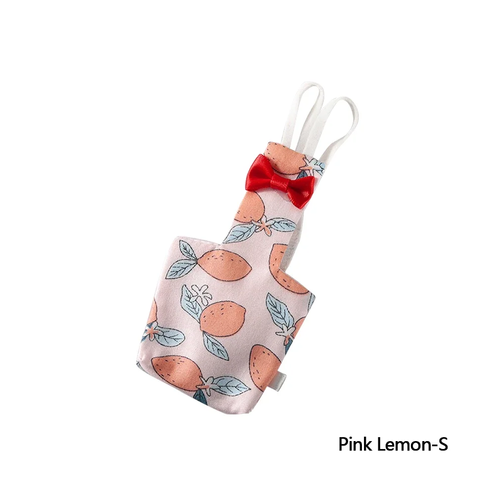 Adorable Bird Outfit Parrot Diaper Washable Birds Flight Suit Cute Colorful Fruit Multi-size Clothing for Universal birds