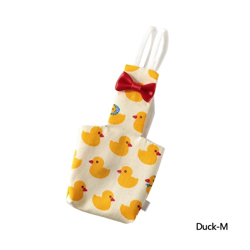 Adorable Bird Outfit Parrot Diaper Washable Birds Flight Suit Cute Colorful Fruit Multi-size Clothing for Universal birds