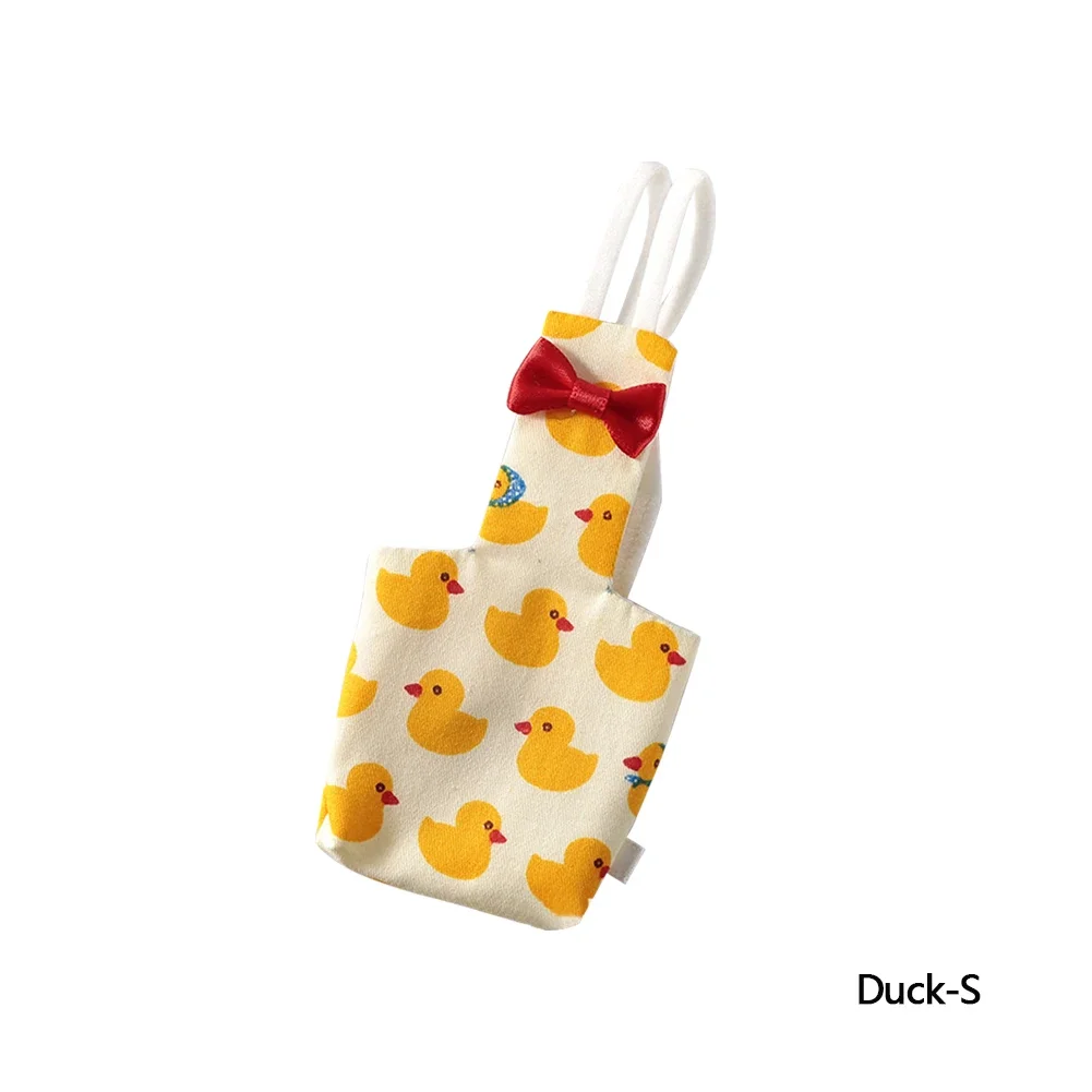 Adorable Bird Outfit Parrot Diaper Washable Birds Flight Suit Cute Colorful Fruit Multi-size Clothing for Universal birds