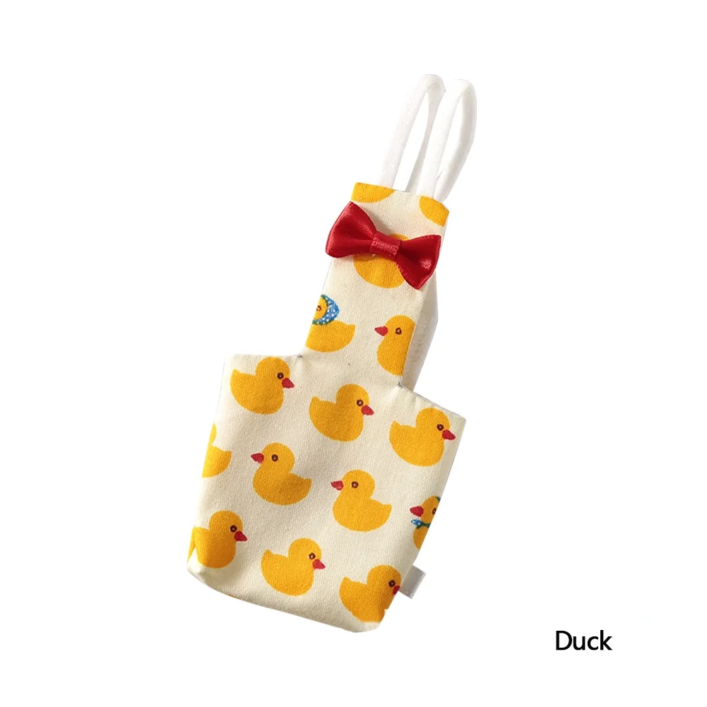 Parrot Diaper with Bowtie Cute Colorful Fruit Floral Cockatiel Pigeons Small Medium Large Pet Birds Flight Suit Clothes Washable