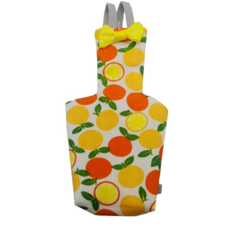 Parrot Diaper with Bowtie Cute Colorful Fruit Floral Cockatiel Pigeons Small Medium Large Pet Birds Flight Suit Clothes Washable