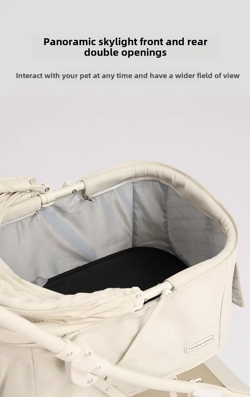 Outdoor Puppy Stroller Cat Dog Travel Breathable Pet Stroller Lightweight Convenient Folding Small Medium Pet Stroller Products