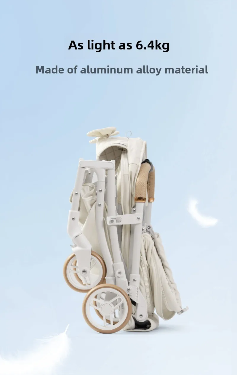 Outdoor Puppy Stroller Cat Dog Travel Breathable Pet Stroller Lightweight Convenient Folding Small Medium Pet Stroller Products