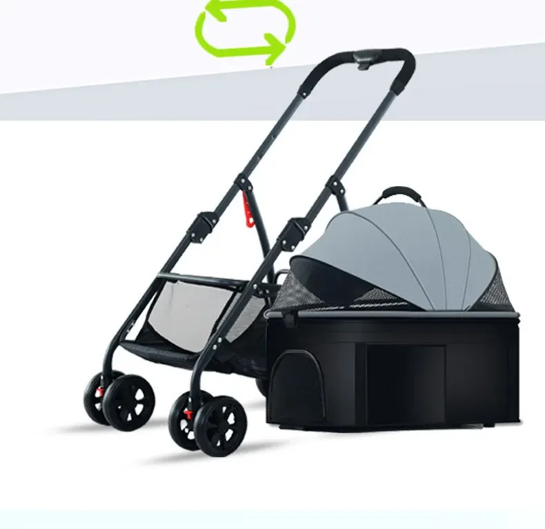 Pet Car Strollers Lightweight Foldable Specifically Designed for Walking Dogs Infants Medium-sized Small Dogs Cats Outdoor