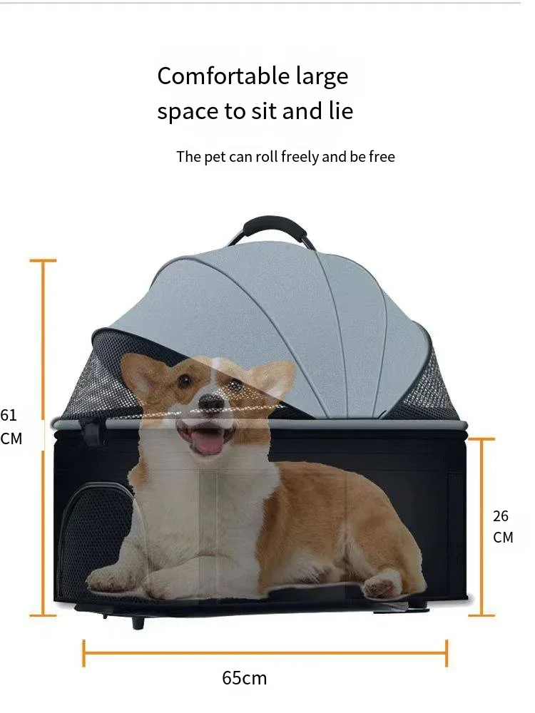 Pet Car Strollers Lightweight Foldable Specifically Designed for Walking Dogs Infants Medium-sized Small Dogs Cats Outdoor