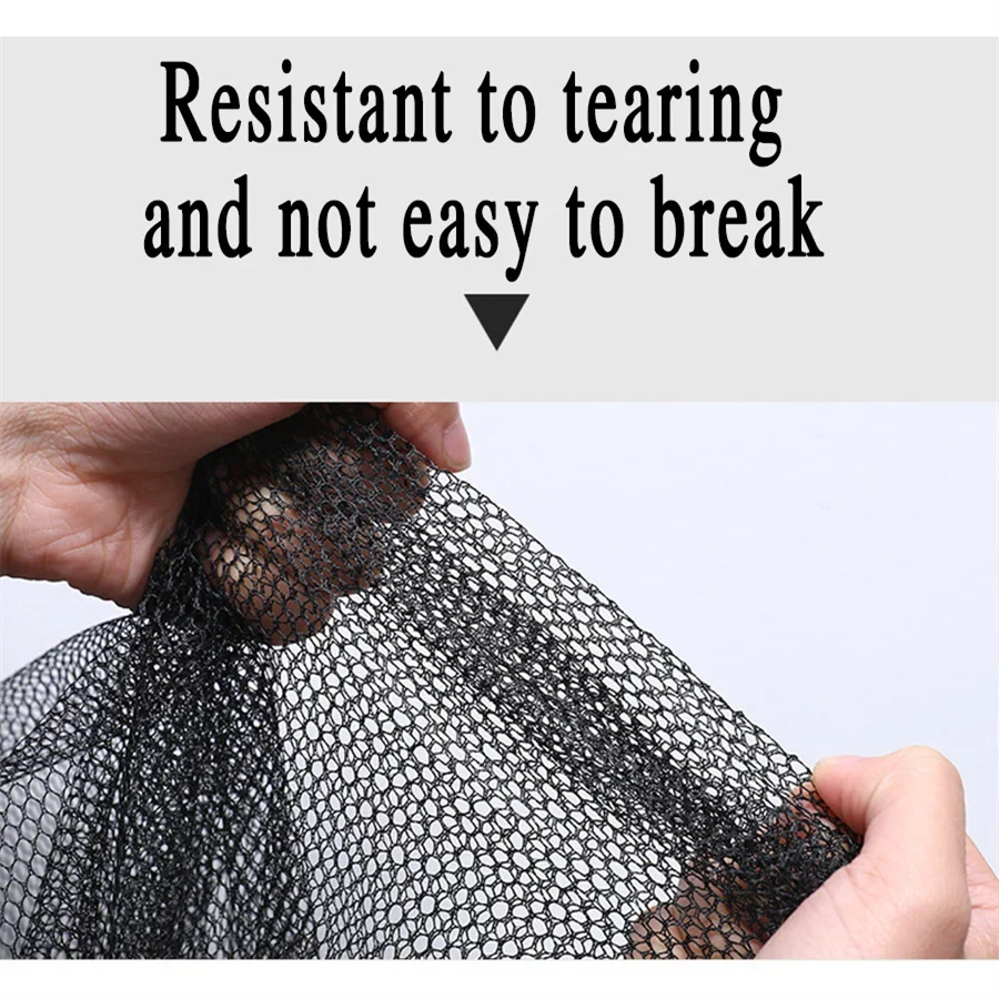 Heavy Duty Dog Barrier Fence with Hooks Insulated Net Foldable Breathable Mesh Mirror Door Pet Security Gate for Indoor Outdoor