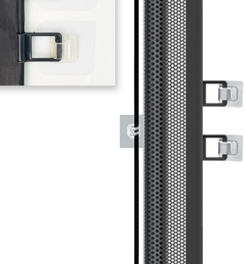 Pet Gate Fence Dog Cats Fence Indoor Automatic Retractable Stairway Aisle Isolation Mesh No Punch Safety Net Fence