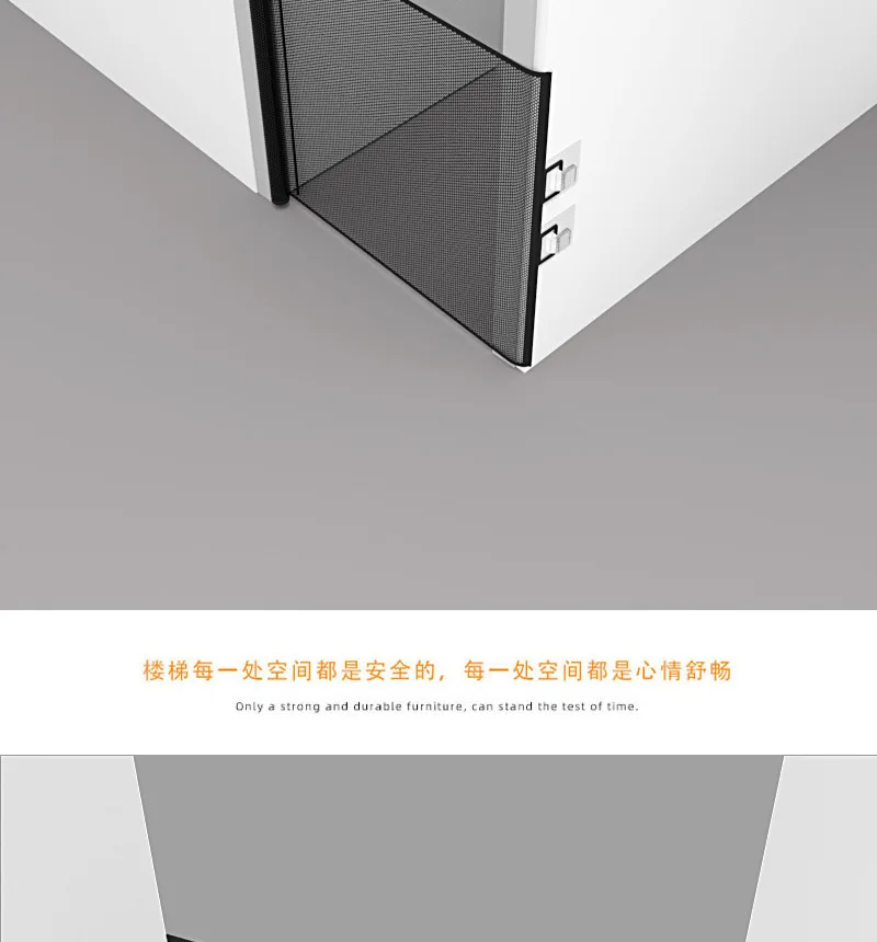 Pet Gate Fence Dog Cats Fence Indoor Automatic Retractable Stairway Aisle Isolation Mesh No Punch Safety Net Fence