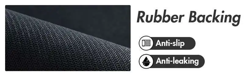 60X90CM Pet Dog Feeding Mat Pet Placemat for Food and Water Bowl with Waterproof Rubber Backing Quick Dry Water Mat for Dog Cat