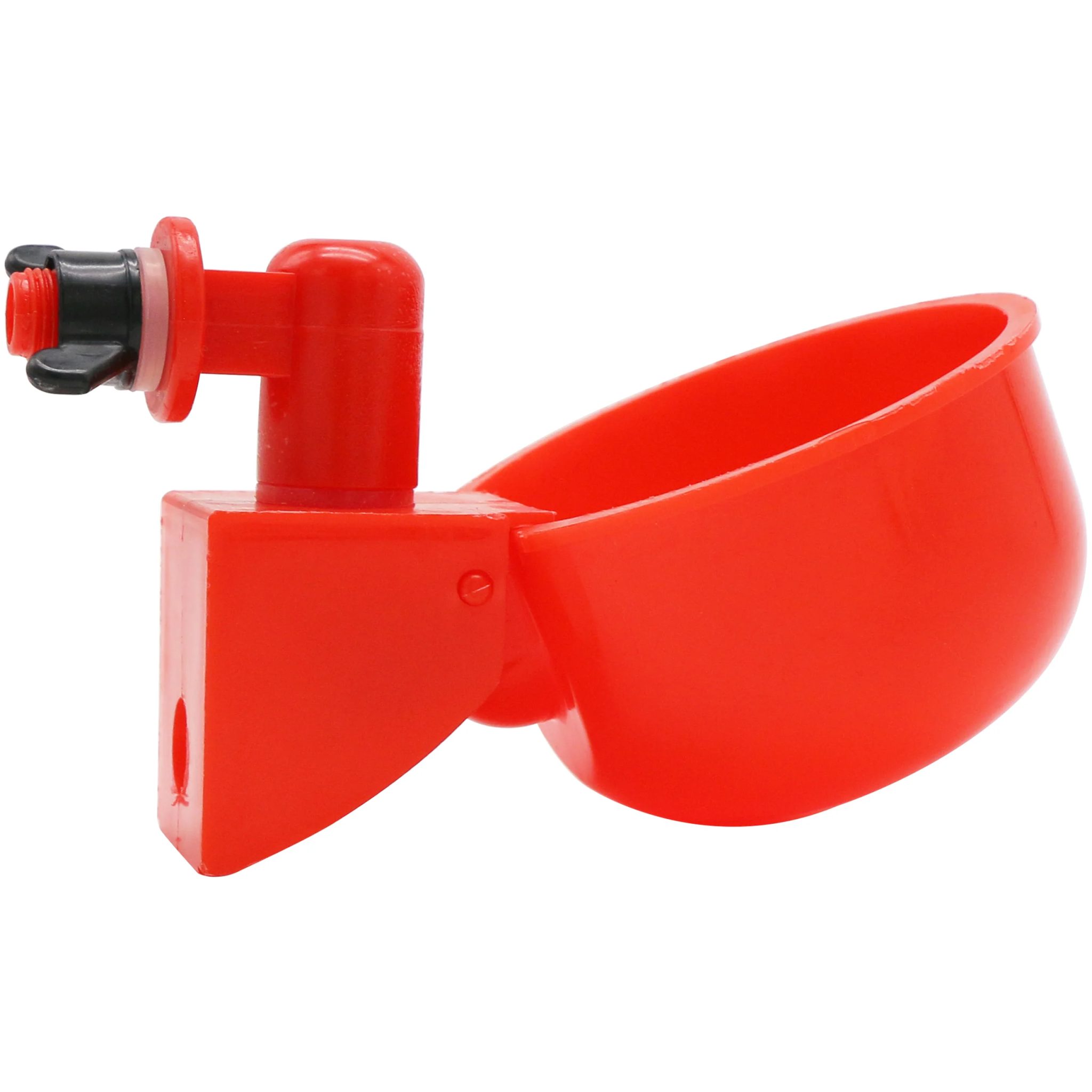 2Pcs Automatic Chicken Waterer Cups Plastic Chicken Feeder Bowl  for Poultry Automatic Chicken Watering System