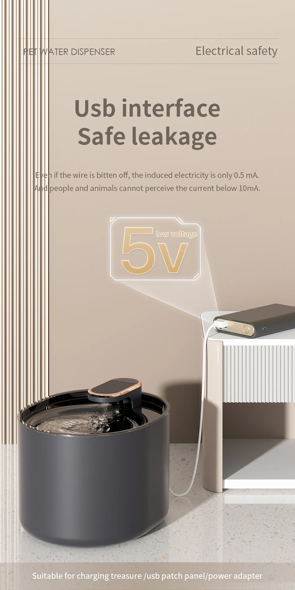 3L Pet Automatic Water Fountain With LED Light Ultra Silent Pet Drinking Water Fountain USB Cats Electric Mute Pet Water Feeder