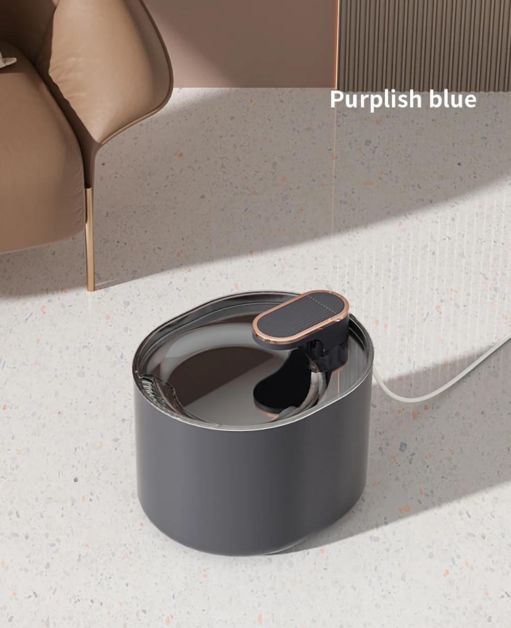 3L Pet Automatic Water Fountain With LED Light Ultra Silent Pet Drinking Water Fountain USB Cats Electric Mute Pet Water Feeder