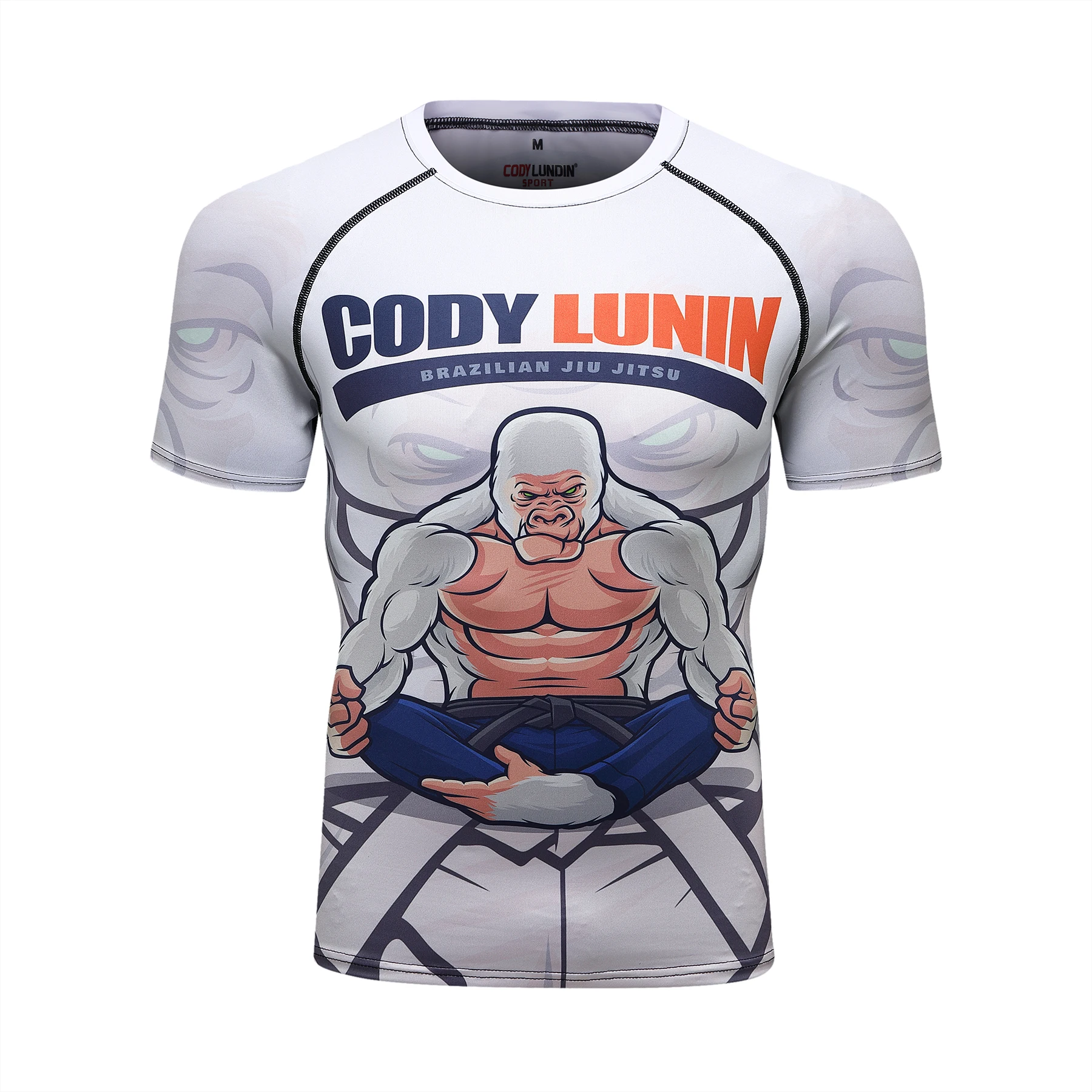 Sportswear Bjj Rash Guard Grappling Brazilian Jiu Jitsu Adults Mens Nogi No Gi Bjj Jiu Jitsu MMA Rash Guard Bjj Running Shirt