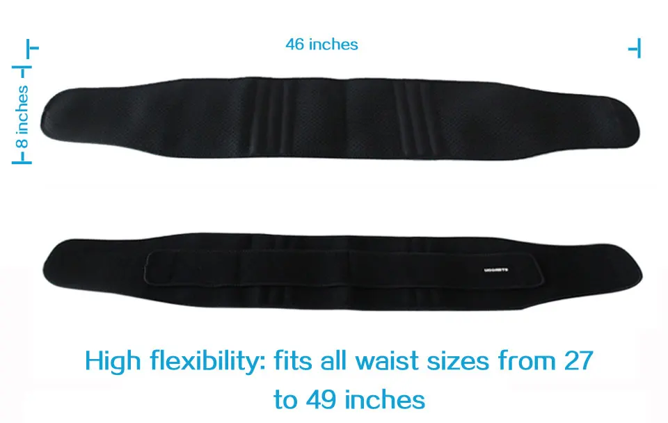Udoarts Adjustable Waist Support Belt