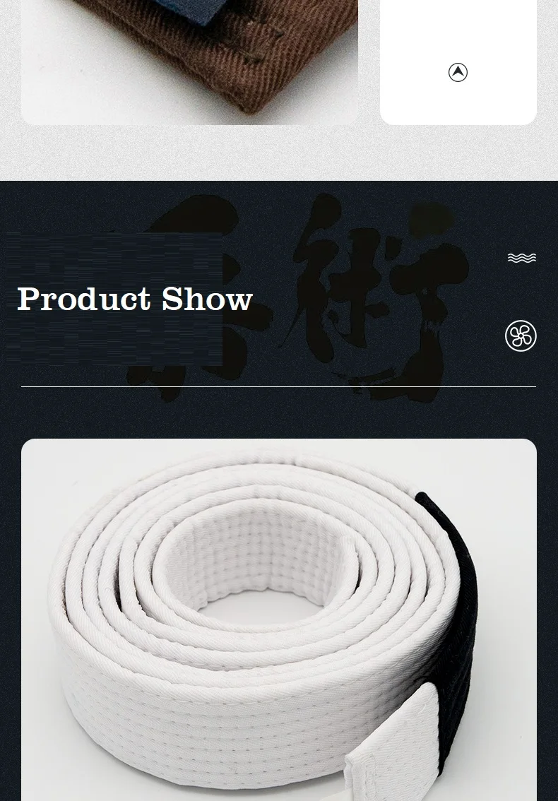 New Sports Jiu Jitsu Brazilian JiuJitsu Belt Youth BJJ Gi For Kids With Ranking Stripes Martial Arts Belts