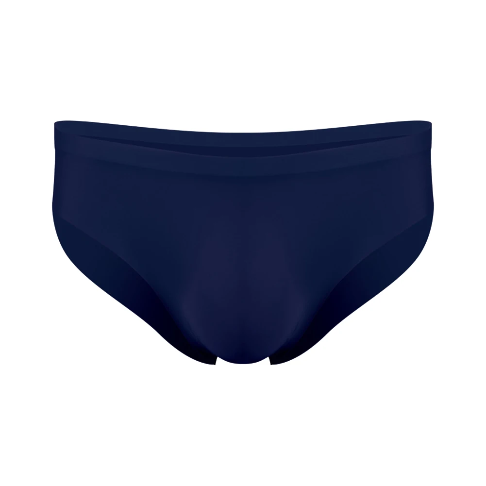 Breathable Panties Ice Silk Briefs Everyday Comfort Soft Fabric Men Underwear Panties Classic Style Comfortable Fit Pouch Style