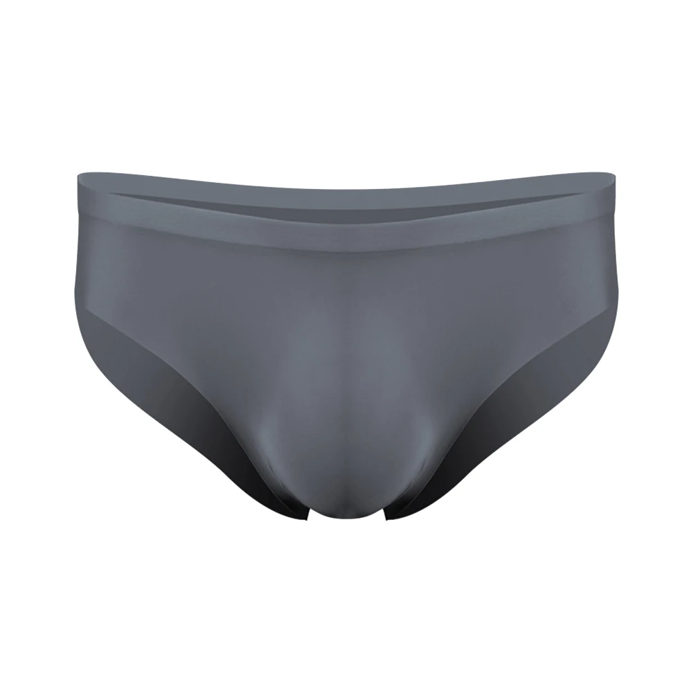 Breathable Panties Ice Silk Briefs Everyday Comfort Soft Fabric Men Underwear Panties Classic Style Comfortable Fit Pouch Style