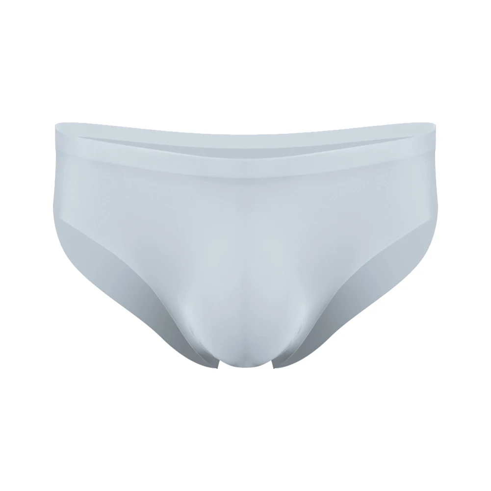 Breathable Panties Ice Silk Briefs Everyday Comfort Soft Fabric Men Underwear Panties Classic Style Comfortable Fit Pouch Style