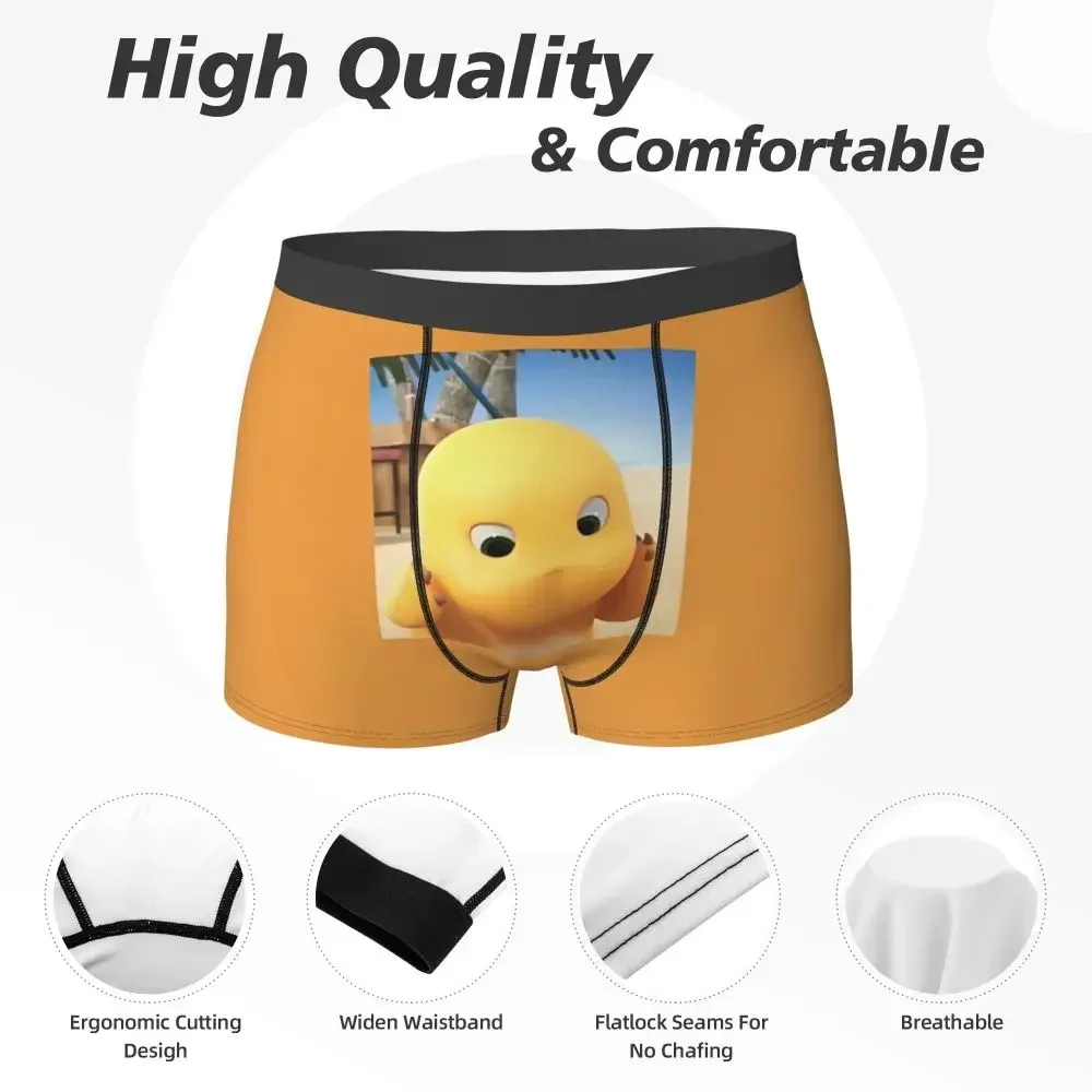Nailong Kuning Underwear MilkDragon Men Underpants Pattern Comfortable Boxershorts Quality Boxer Brief Plus Size