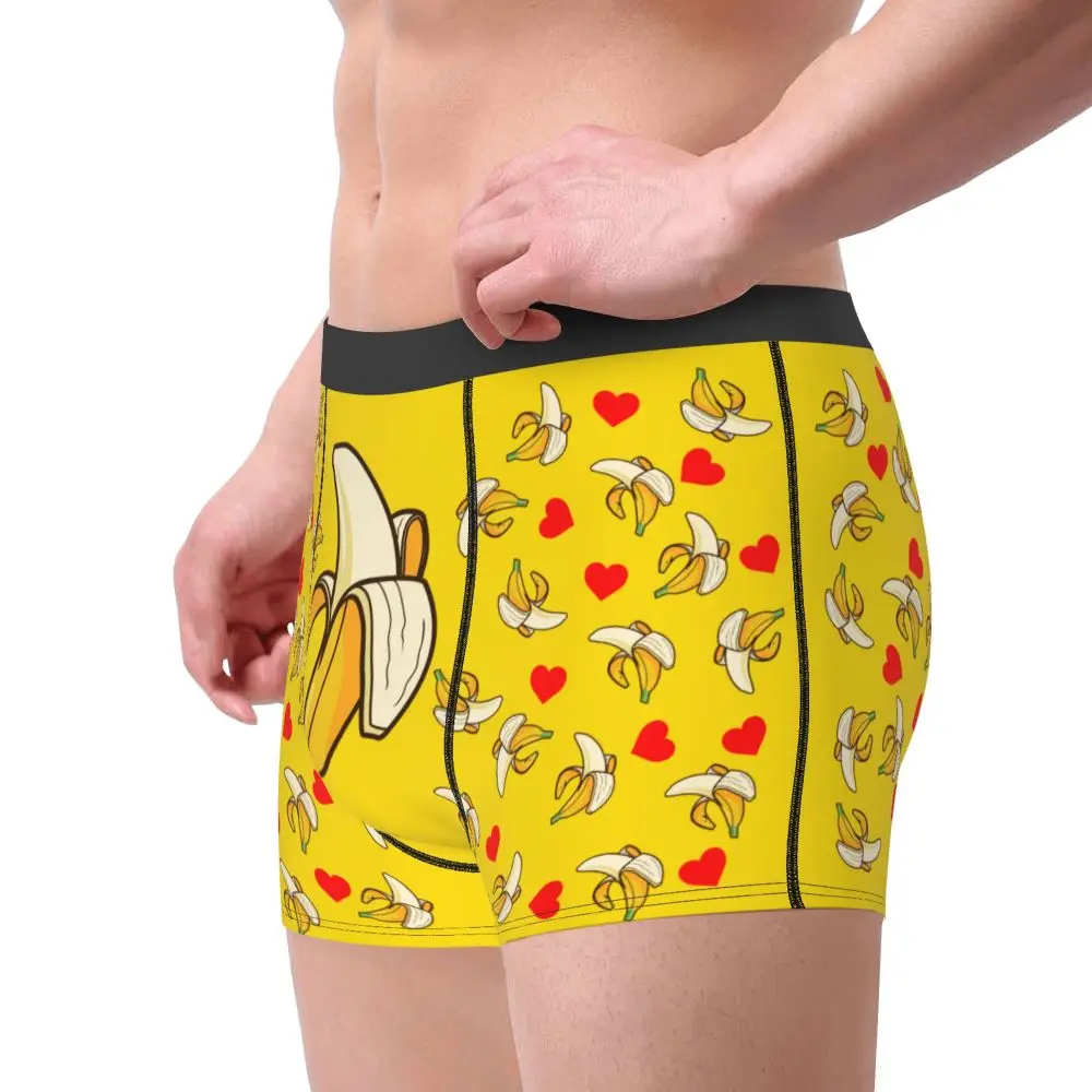 Custom Carrot With Hearts Underwear Men Printed Personalized Custom Boxer Briefs Shorts Panties Breathable Underpants