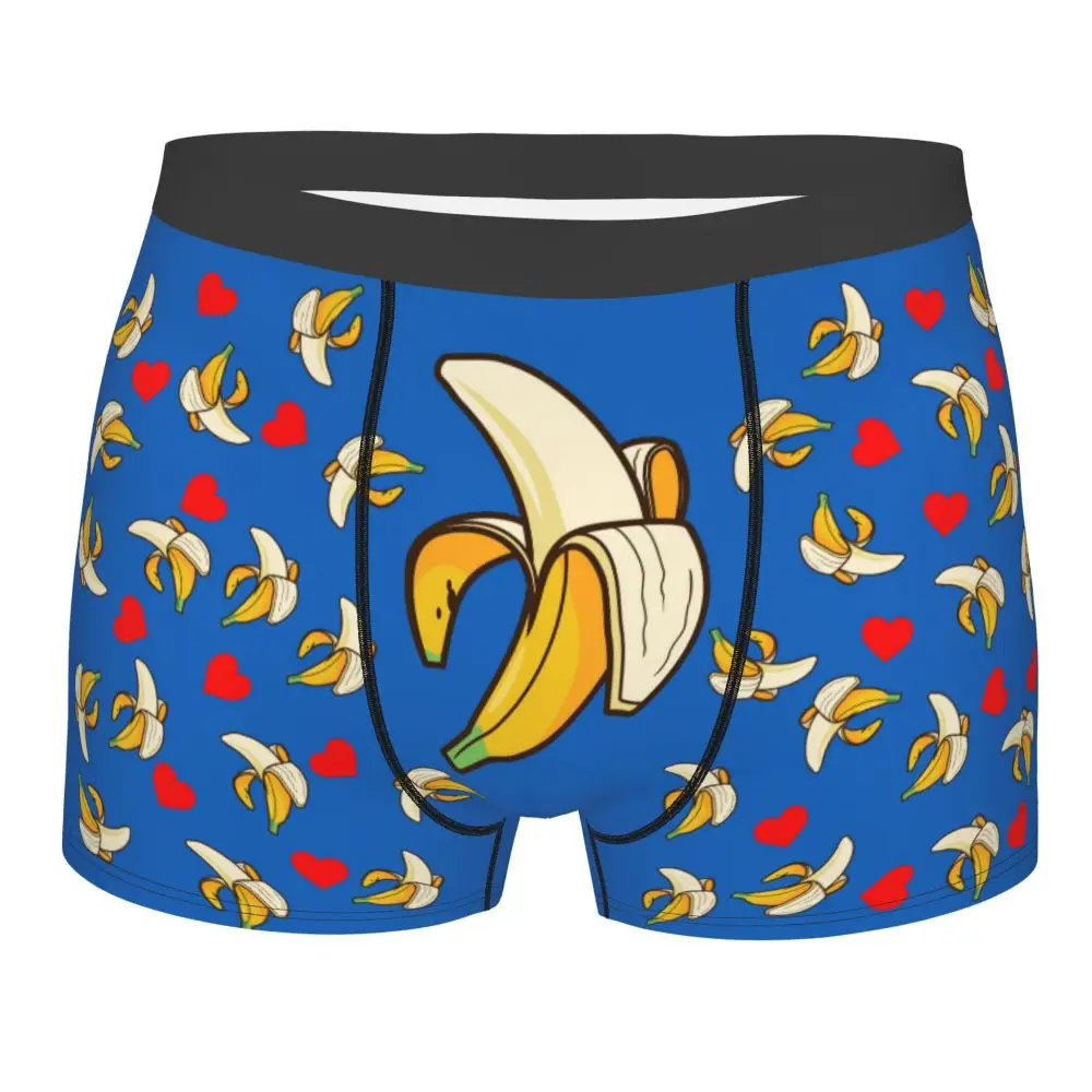 Custom Carrot With Hearts Underwear Men Printed Personalized Custom Boxer Briefs Shorts Panties Breathable Underpants