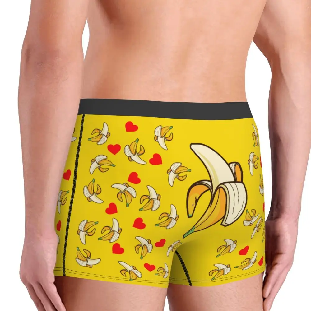Custom Carrot With Hearts Underwear Men Printed Personalized Custom Boxer Briefs Shorts Panties Breathable Underpants