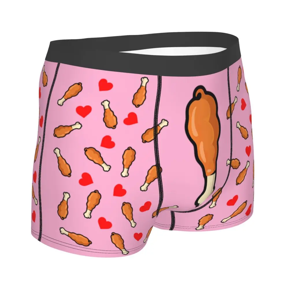 Custom Carrot With Hearts Underwear Men Printed Personalized Custom Boxer Briefs Shorts Panties Breathable Underpants