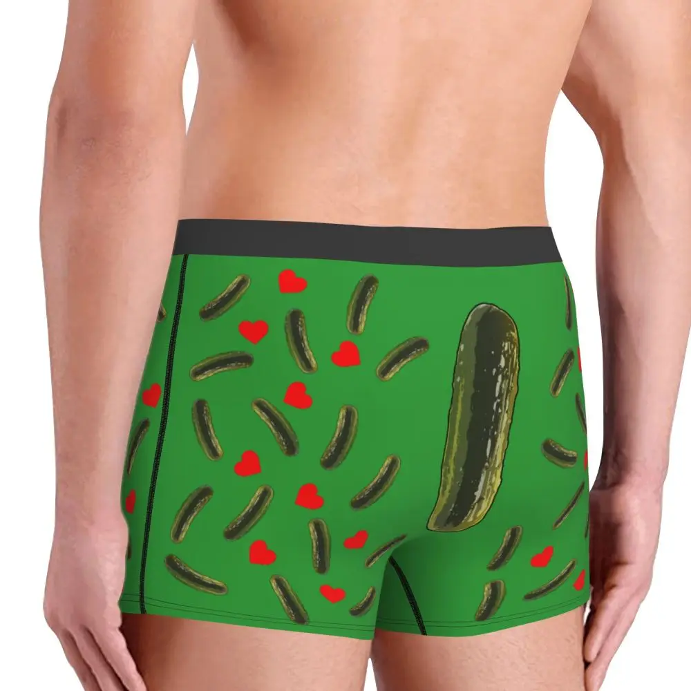 Custom Carrot With Hearts Underwear Men Printed Personalized Custom Boxer Briefs Shorts Panties Breathable Underpants