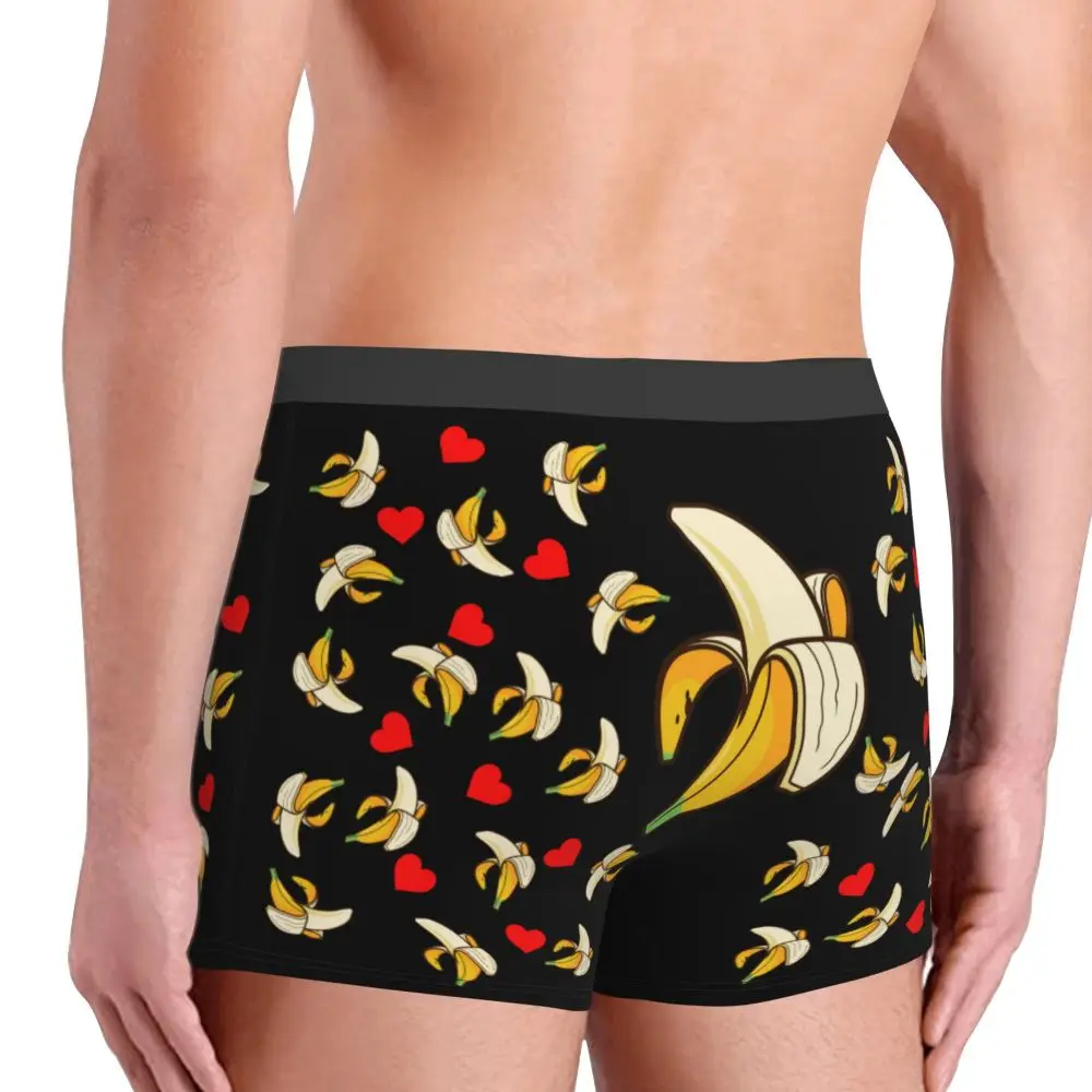 Custom Carrot With Hearts Underwear Men Printed Personalized Custom Boxer Briefs Shorts Panties Breathable Underpants