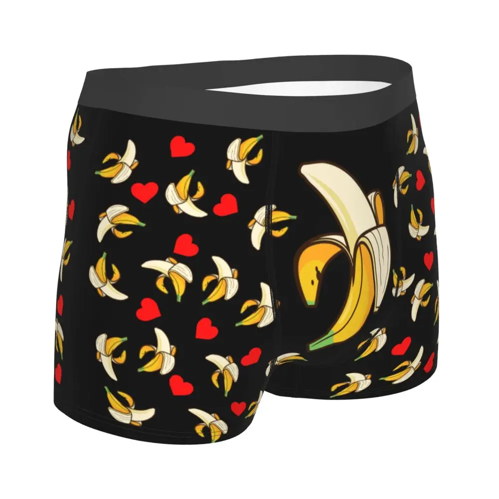 Custom Carrot With Hearts Underwear Men Printed Personalized Custom Boxer Briefs Shorts Panties Breathable Underpants