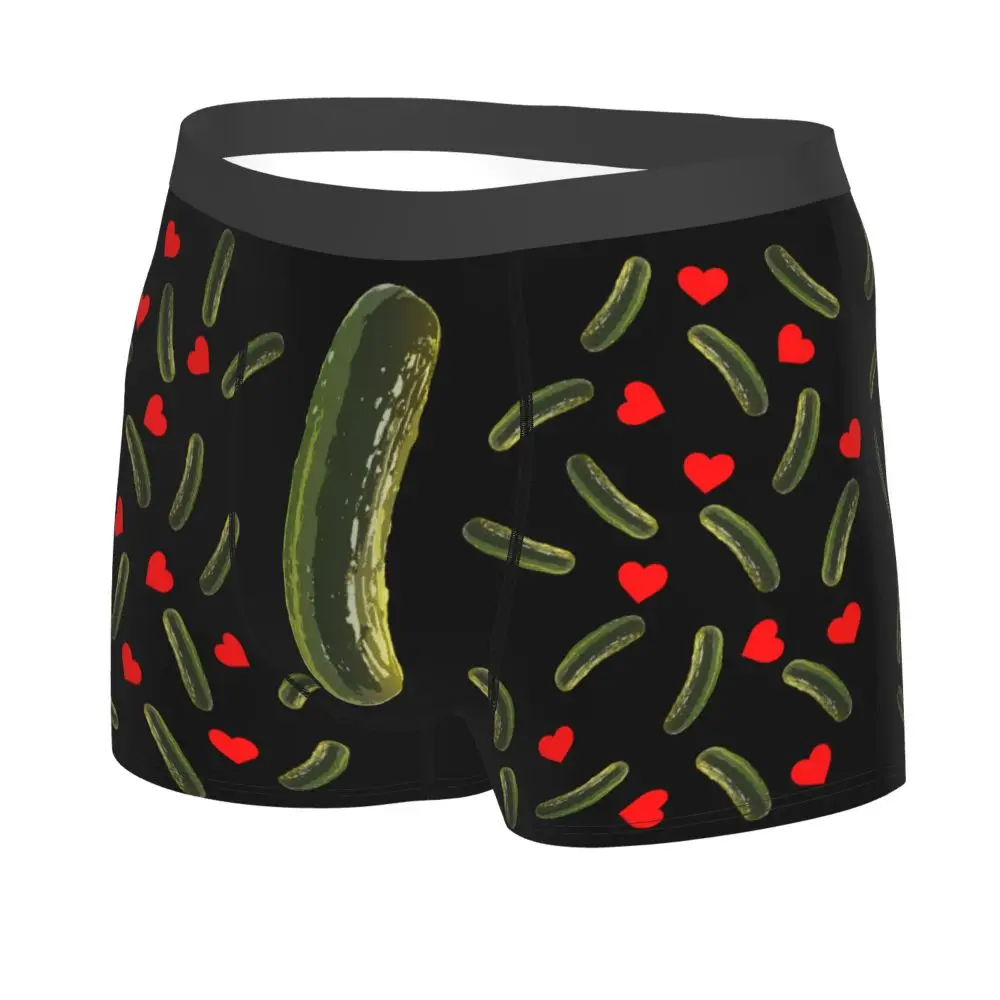 Custom Carrot With Hearts Underwear Men Printed Personalized Custom Boxer Briefs Shorts Panties Breathable Underpants