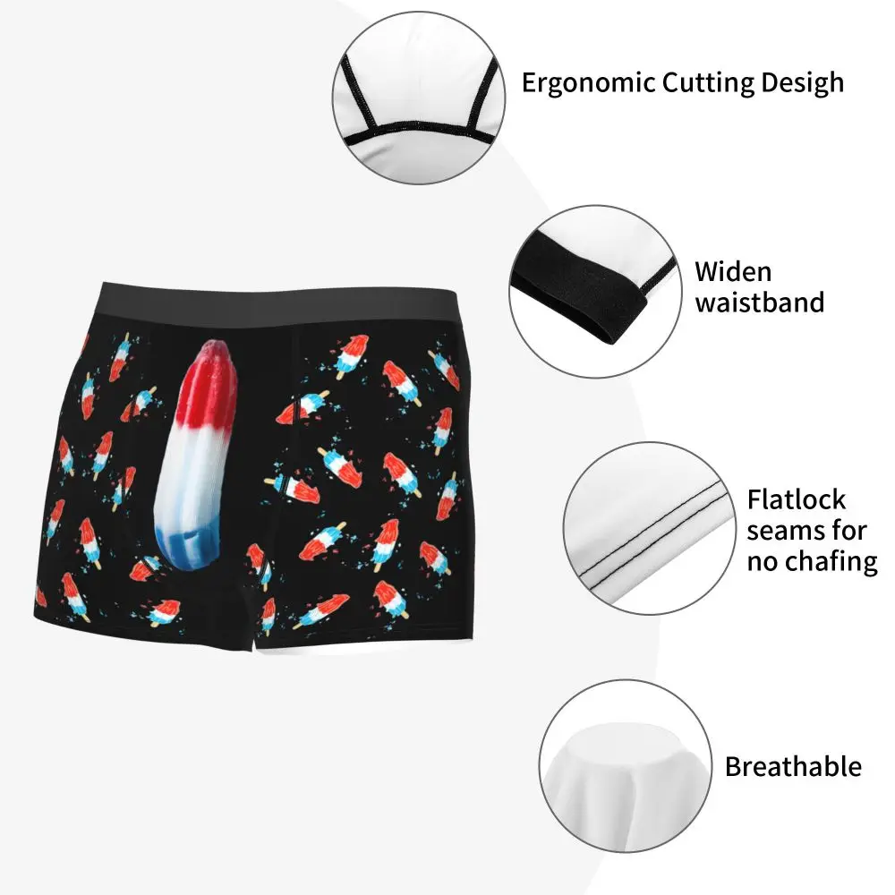 Custom Carrot With Hearts Underwear Men Printed Personalized Custom Boxer Briefs Shorts Panties Breathable Underpants