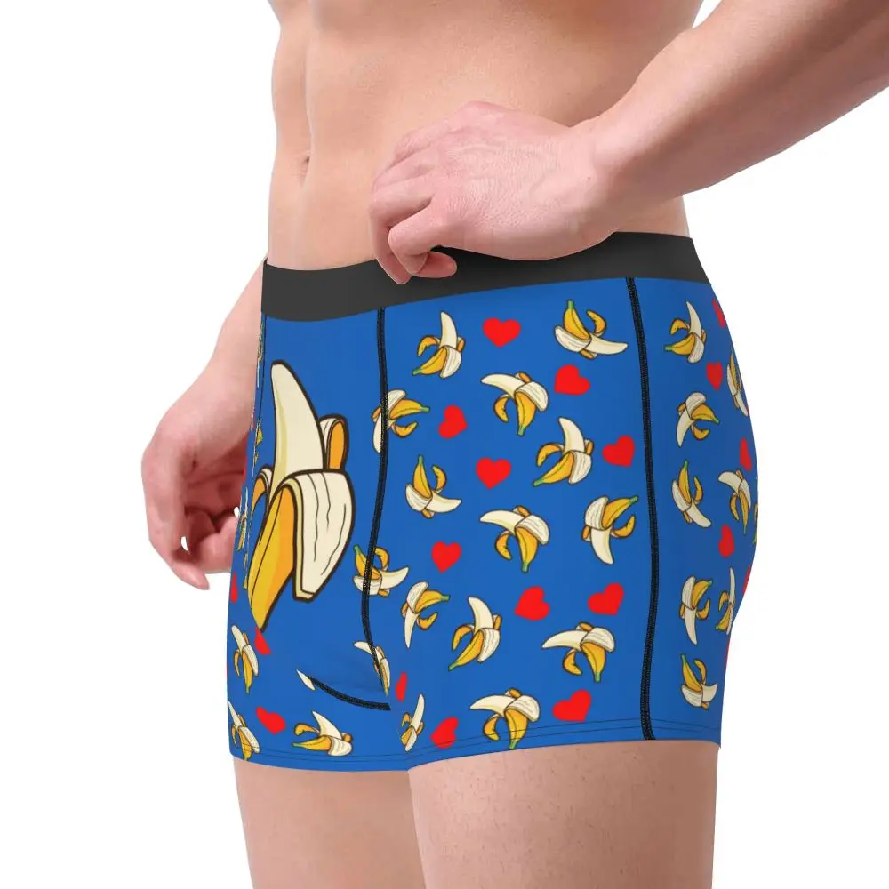 Custom Carrot With Hearts Underwear Men Printed Personalized Custom Boxer Briefs Shorts Panties Breathable Underpants