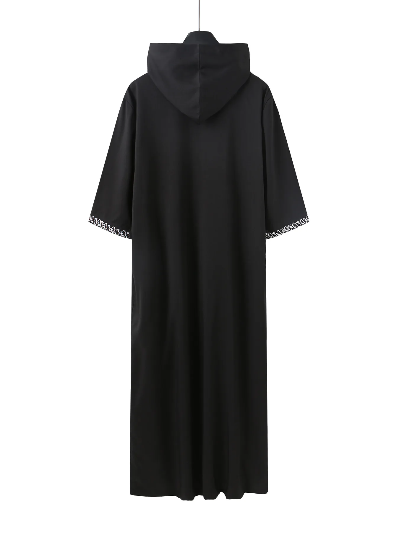 Islam Kaftan Muslim Men Clothing Moroccan Caftan Hand Embroidered Loose and Breathable Djellaba Abaya Thobe for Male Summer 2025